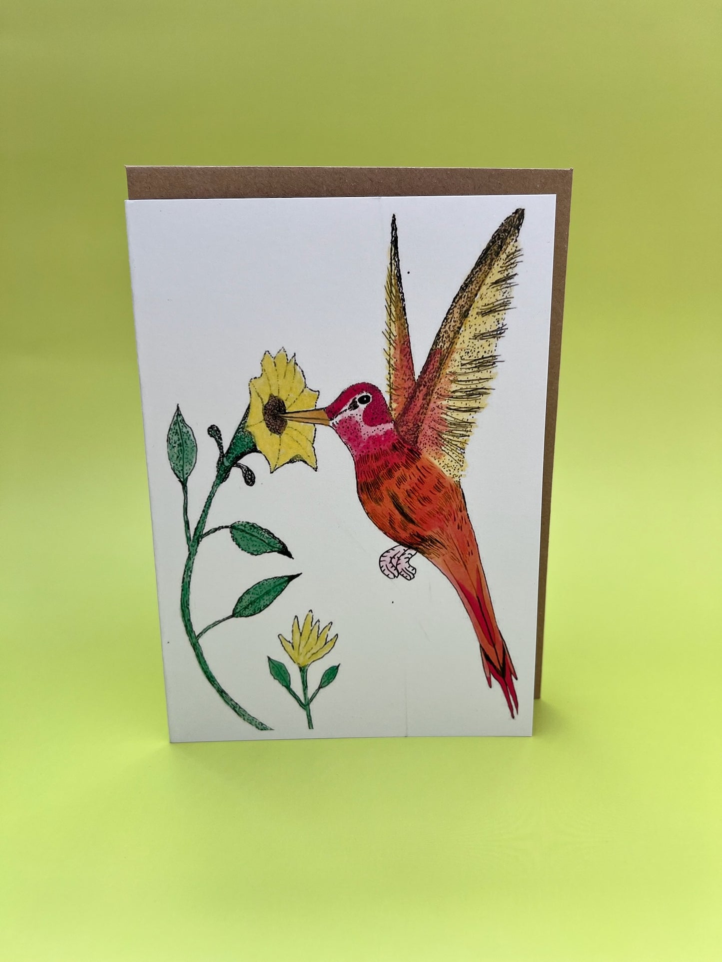 Hummingbird in Flight