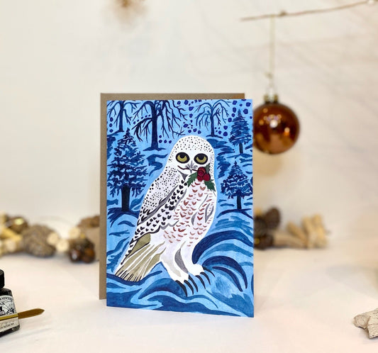 A Christmas Owl